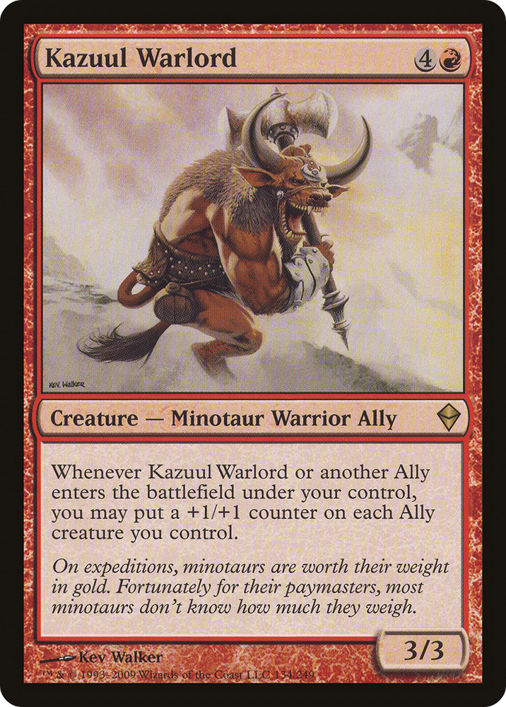 Kazuul Warlord (ZEN-134) - Zendikar