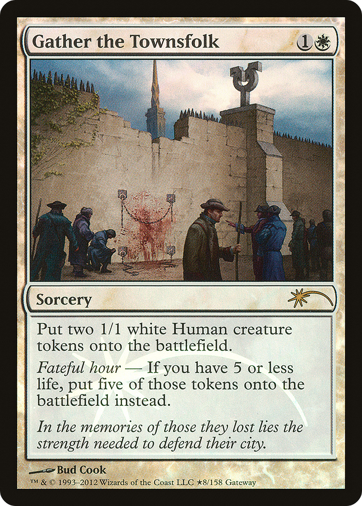 Gather the Townsfolk (WPN-079) - Wizards Play Network 2012 Foil