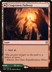 Cragcrown Pathway (ZNR-261) - Zendikar Rising Foil