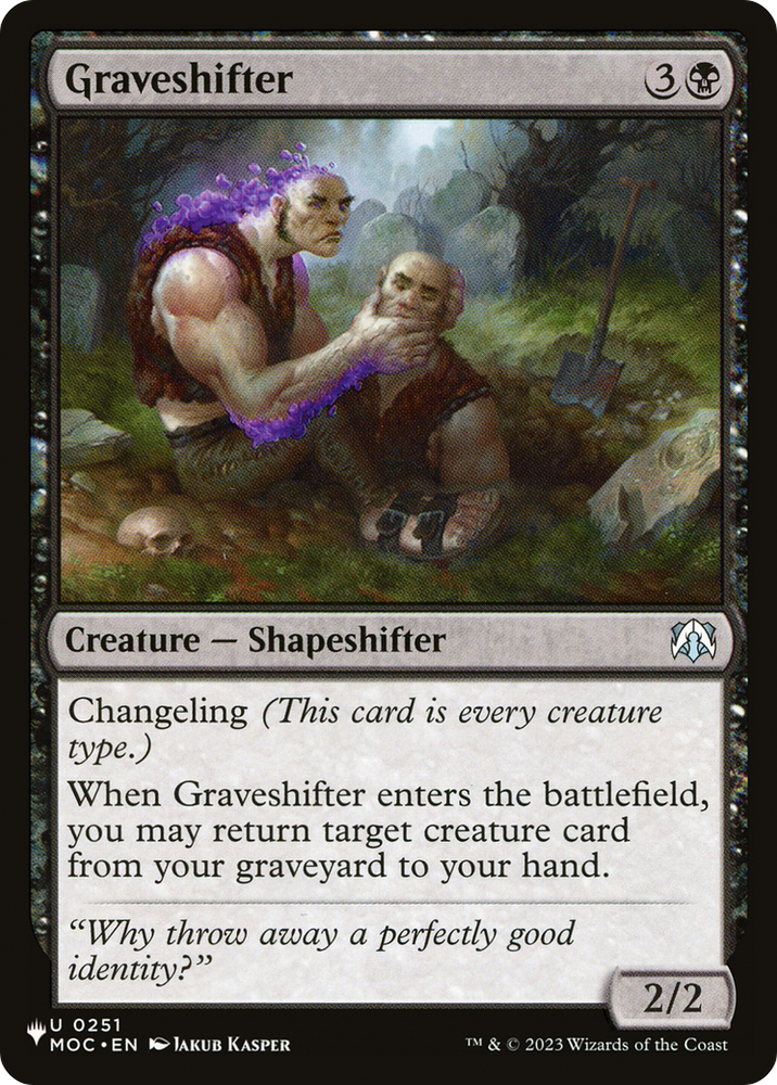 Graveshifter (LIST-MOC-251) - The List