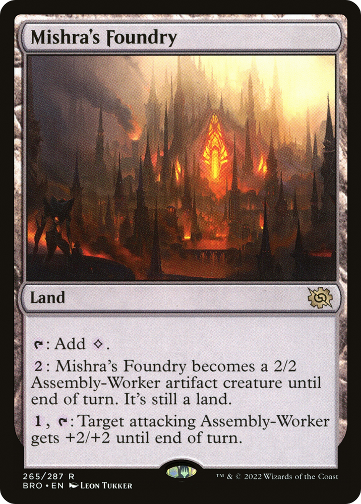 Mishra's Foundry (BRO-265) - The Brothers' War