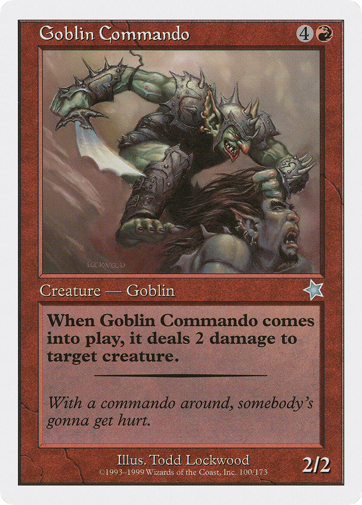 Goblin Commando (S99-100) - Starter 1999