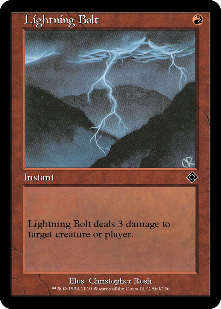 Lightning Bolt (TD0-A60) - Magic Online Theme Decks