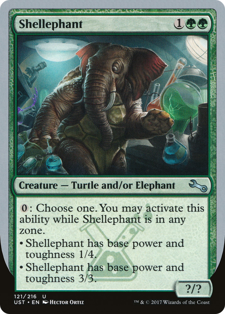 Shellephant (UST-121) - Unstable Foil