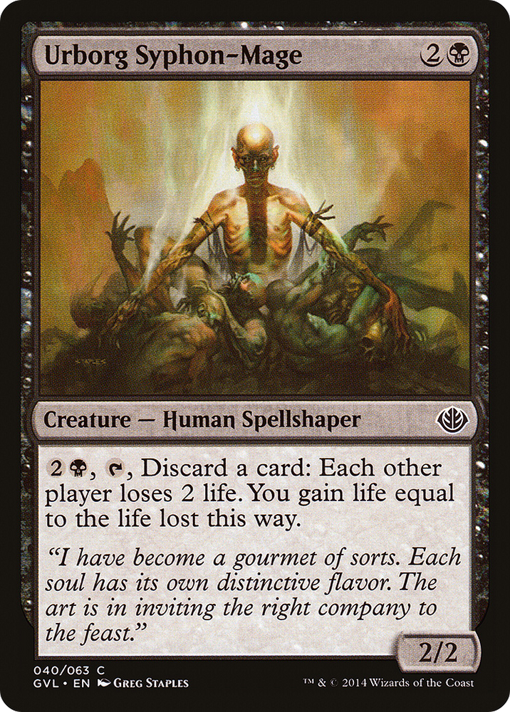 Urborg Syphon-Mage (DD3-) - Duel Decks Anthology: Garruk vs. Liliana