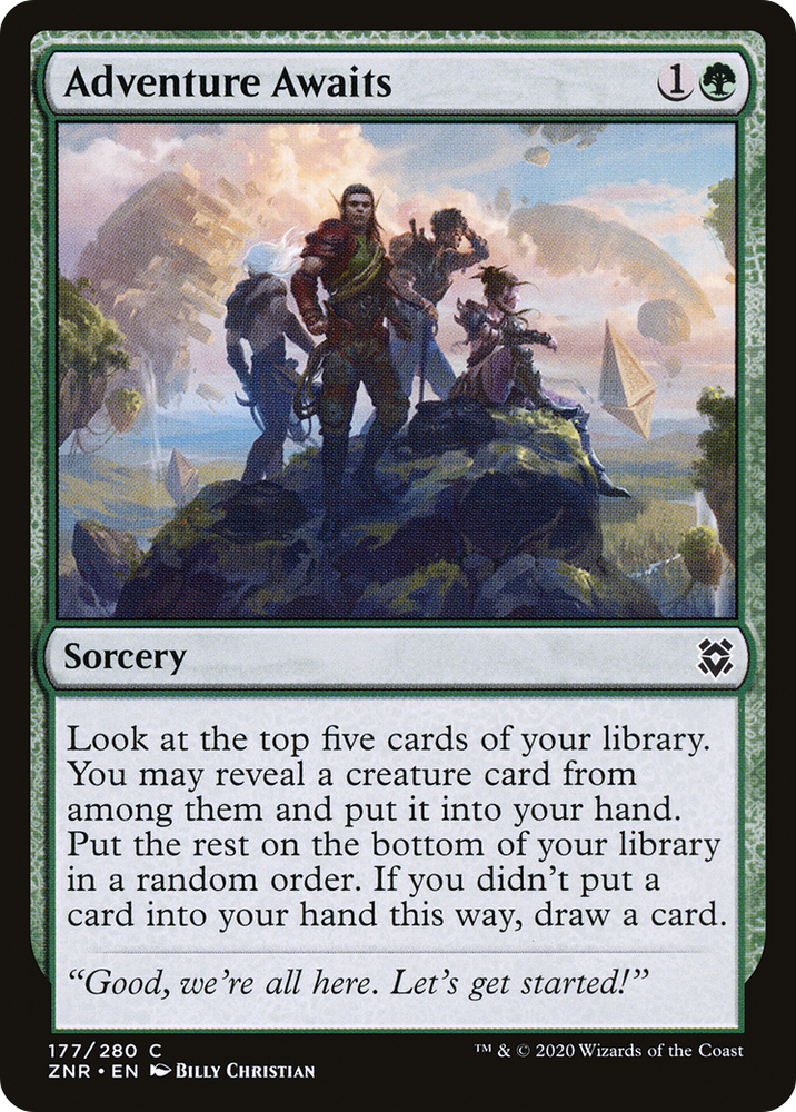 Adventure Awaits (ZNR-177) - Zendikar Rising Foil