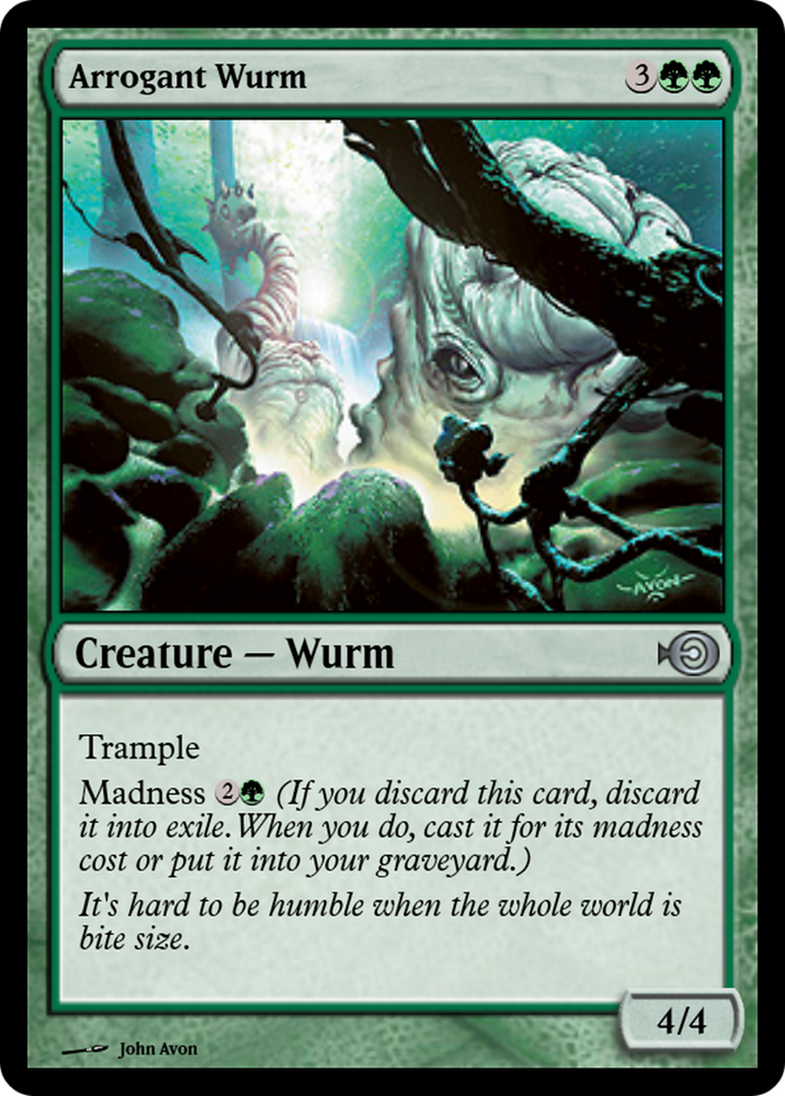 Arrogant Wurm (PRM-36246) - Magic Online Promos Foil