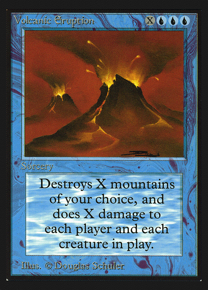 Volcanic Eruption (IE) (IED-089) - Intl. Collectors' Edition