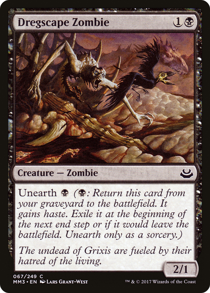 Dregscape Zombie (MM3-067) - Modern Masters 2017