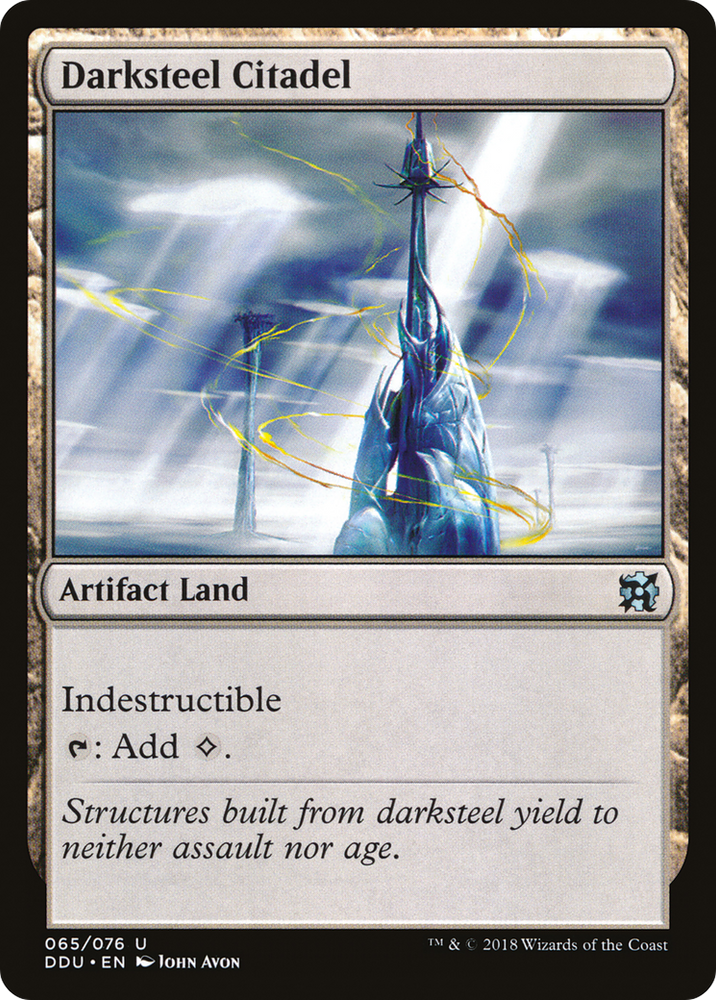Darksteel Citadel (DDU-065) - Duel Decks: Elves vs. Inventors