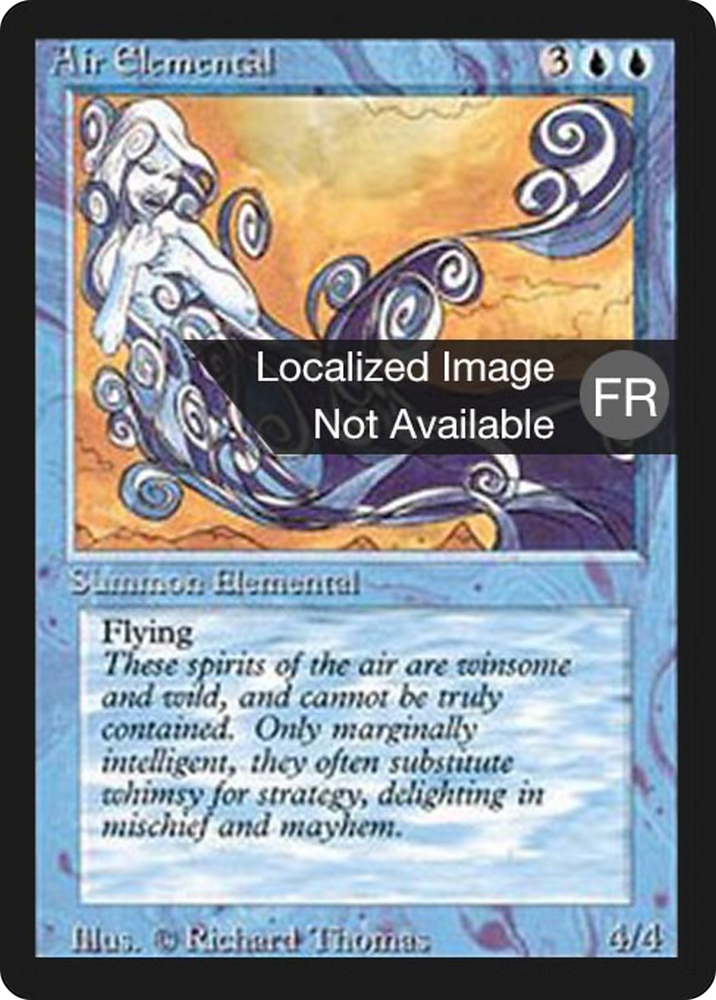 Air Elemental (FBB-047) - Foreign Black Border