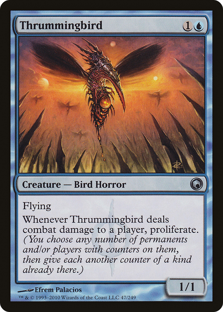 Thrummingbird (SOM-047) - Scars of Mirrodin