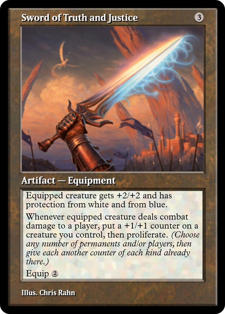 Sword of Truth and Justice (PRM-91367) - Magic Online Promos