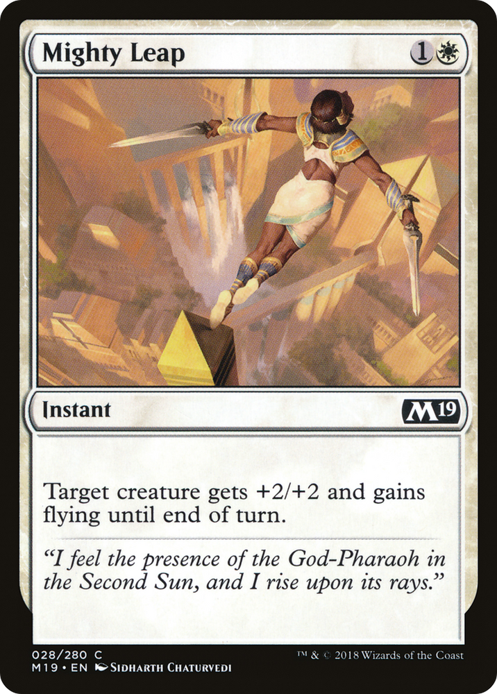 Mighty Leap (M19-028) - Core Set 2019