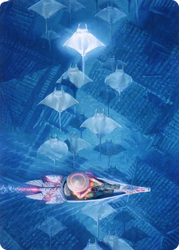 Discover the Impossible // Discover the Impossible (ANEO-043) - Neon Dynasty Art Series (Borderless) Foil