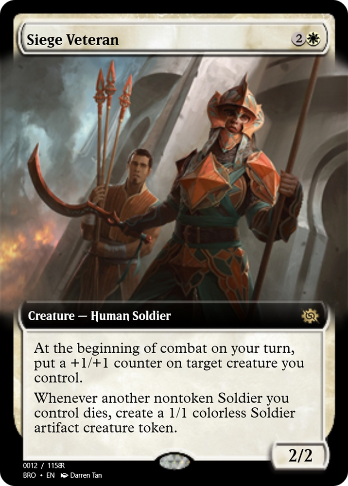 Siege Veteran (PRM-105634) - Magic Online Promos