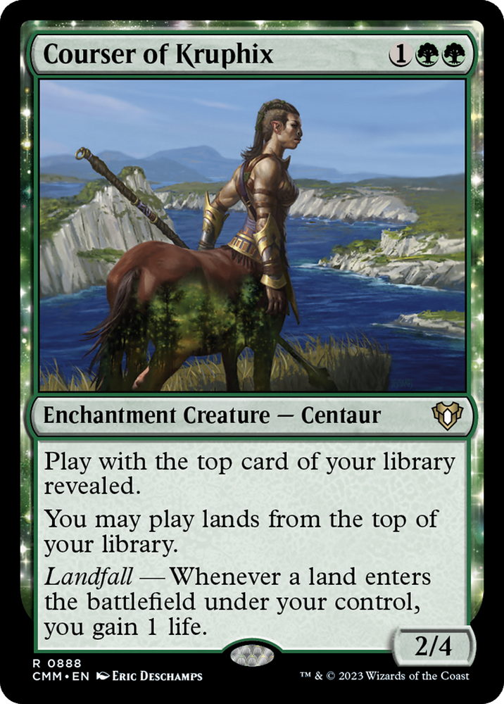 Courser of Kruphix (CMM-888) - Commander Masters: (enchantment)