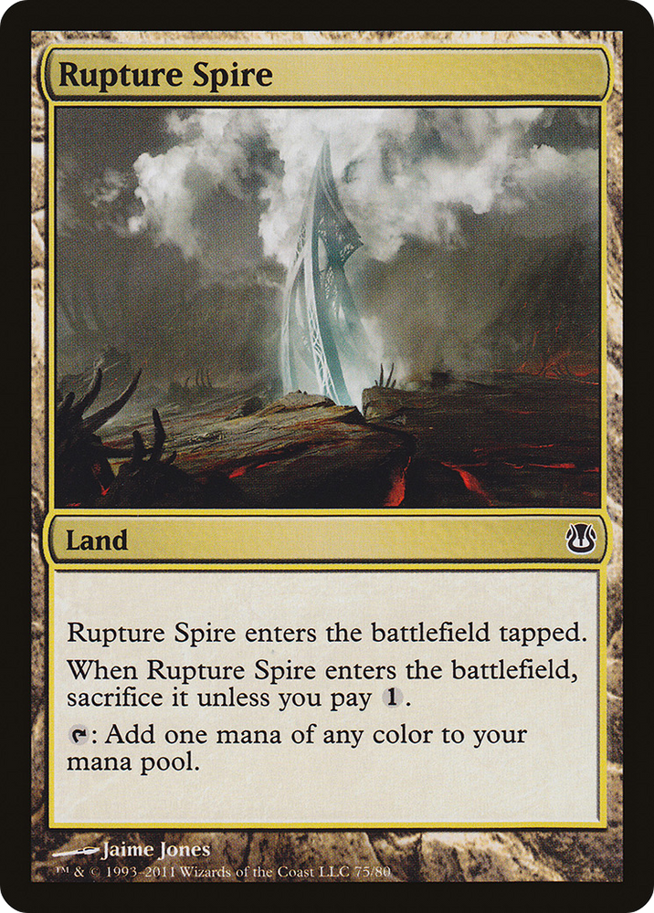 Rupture Spire (DDH-075) - Duel Decks: Ajani vs. Nicol Bolas
