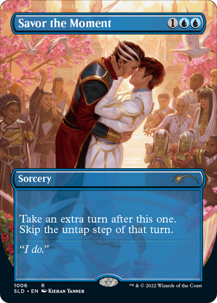Savor the Moment (SLD-1006) - Secret Lair Drop (Borderless) Foil