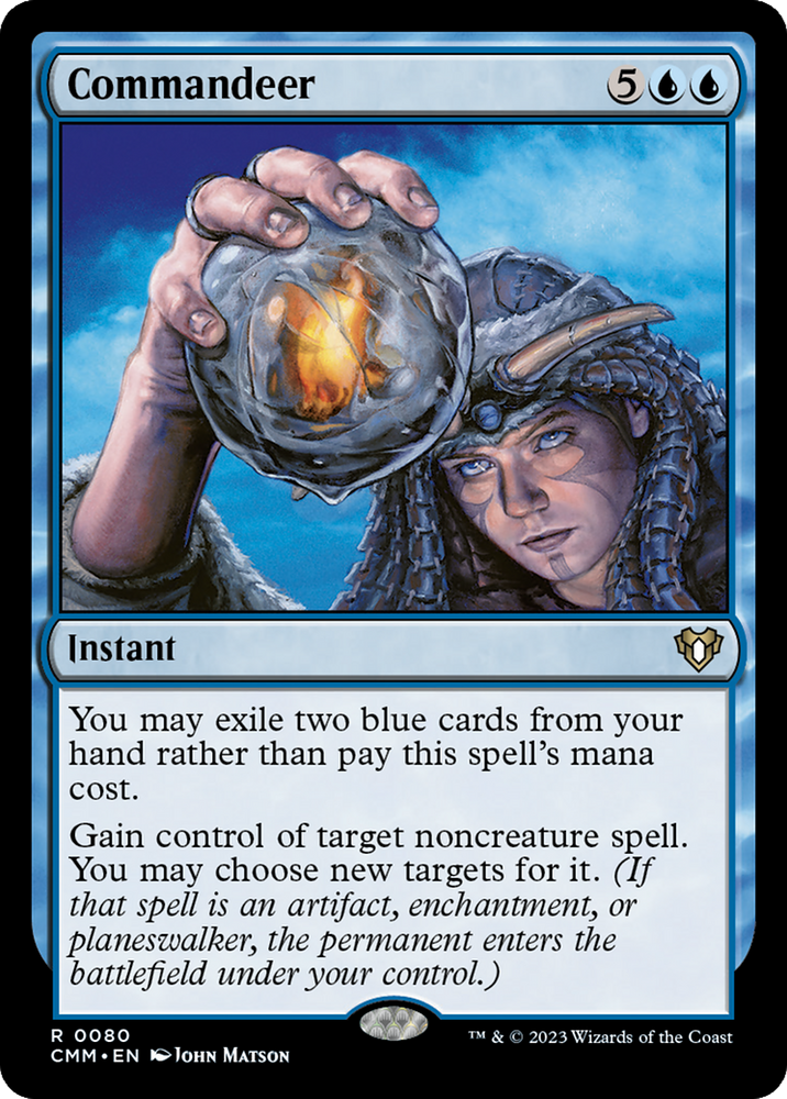 Commandeer (CMM-080) - Commander Masters