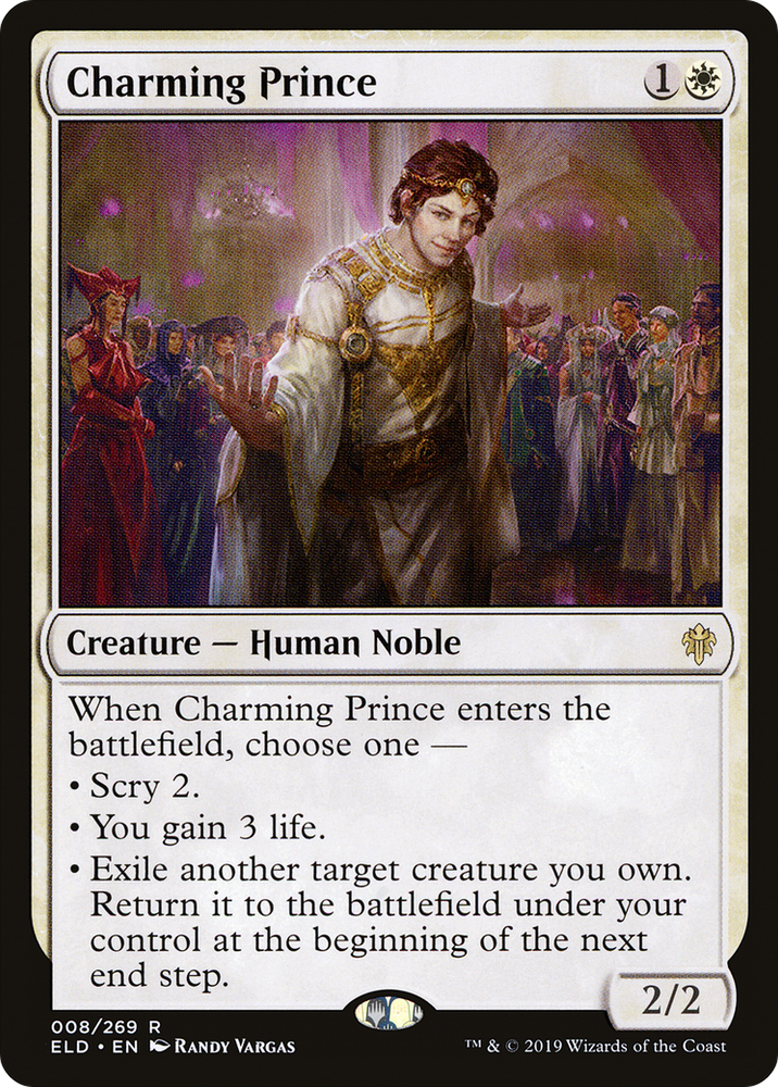Charming Prince (ELD-008) - Throne of Eldraine Foil
