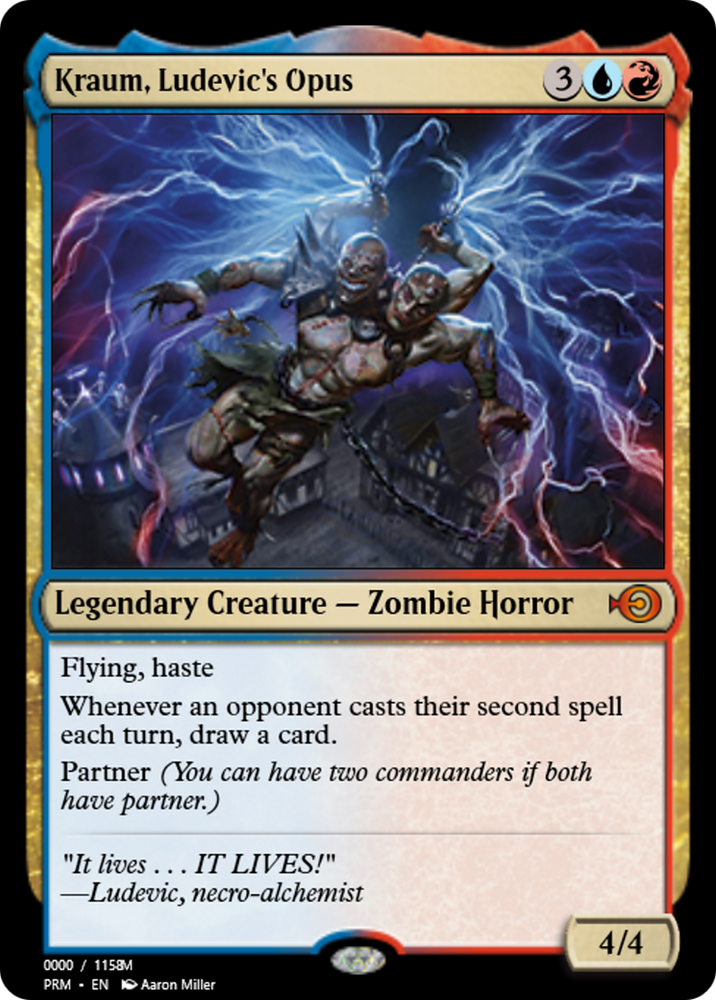 Kraum, Ludevic's Opus (PRM-86162) - Magic Online Promos Foil