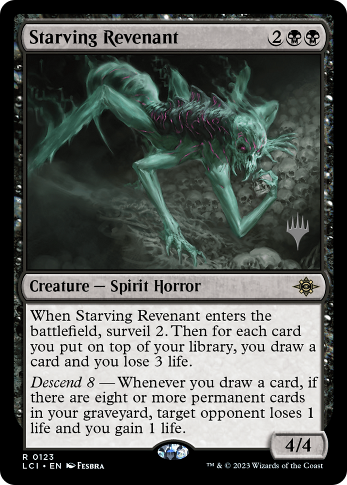 Starving Revenant (PPLCI-123) - The Lost Caverns of Ixalan Promos Foil