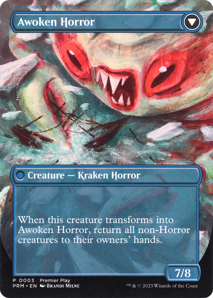 Thing in the Ice (PTP-003) - Regional Championship Qualifiers 2023: (convertdfc) (Borderless) Foil