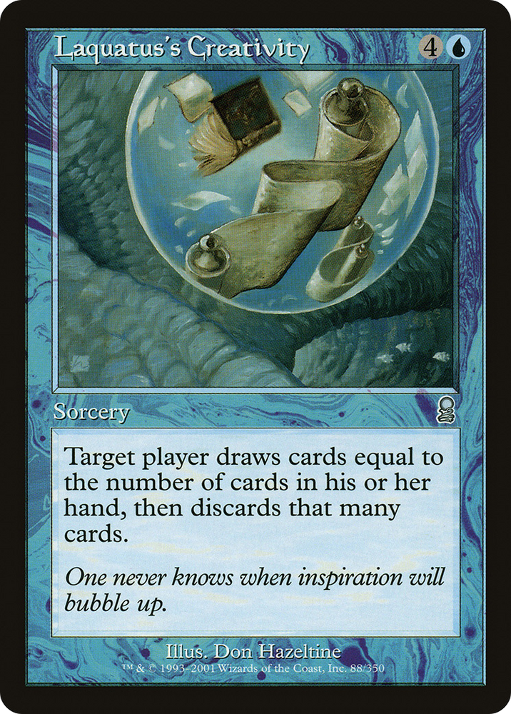 Laquatus's Creativity (ODY-088) - Odyssey