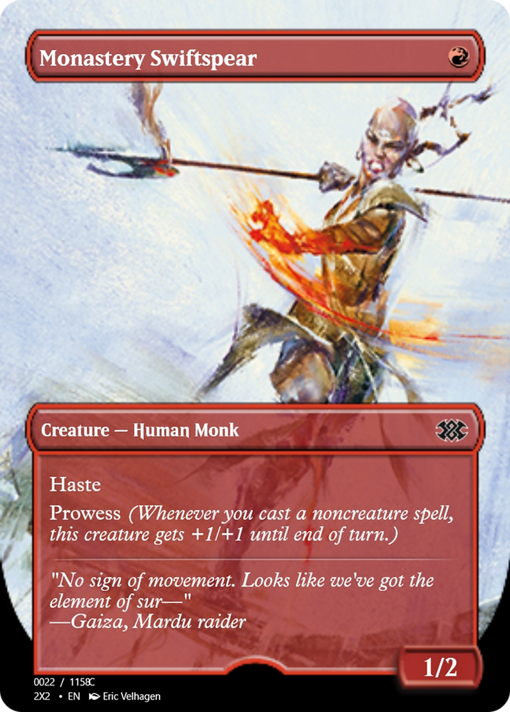 Monastery Swiftspear (PRM-102257) - Magic Online Promos Foil