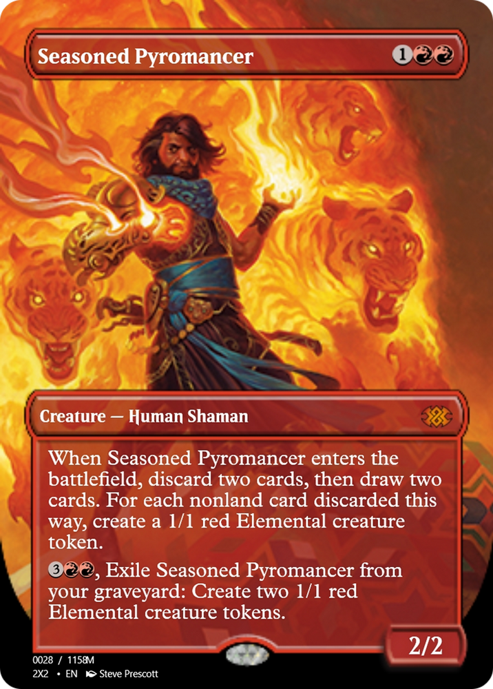 Seasoned Pyromancer (PRM-102269) - Magic Online Promos Foil