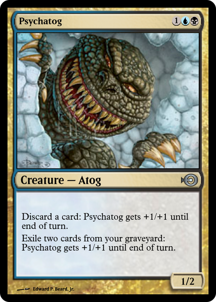 Psychatog (PRM-31467) - Magic Online Promos Foil
