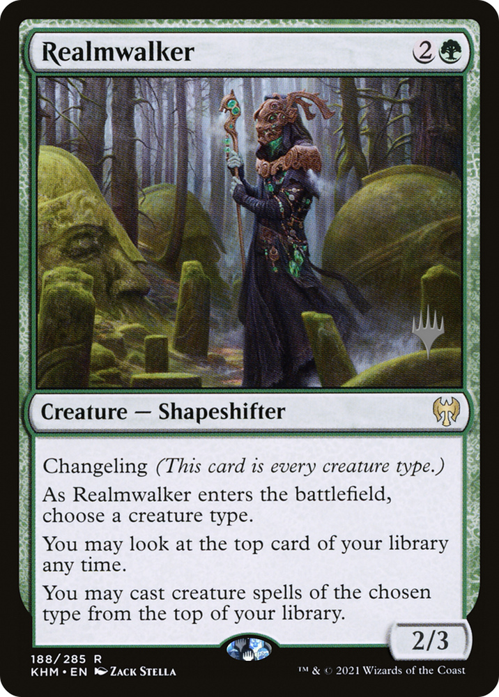 Realmwalker (PPKHM-188P) - Kaldheim Promos Foil