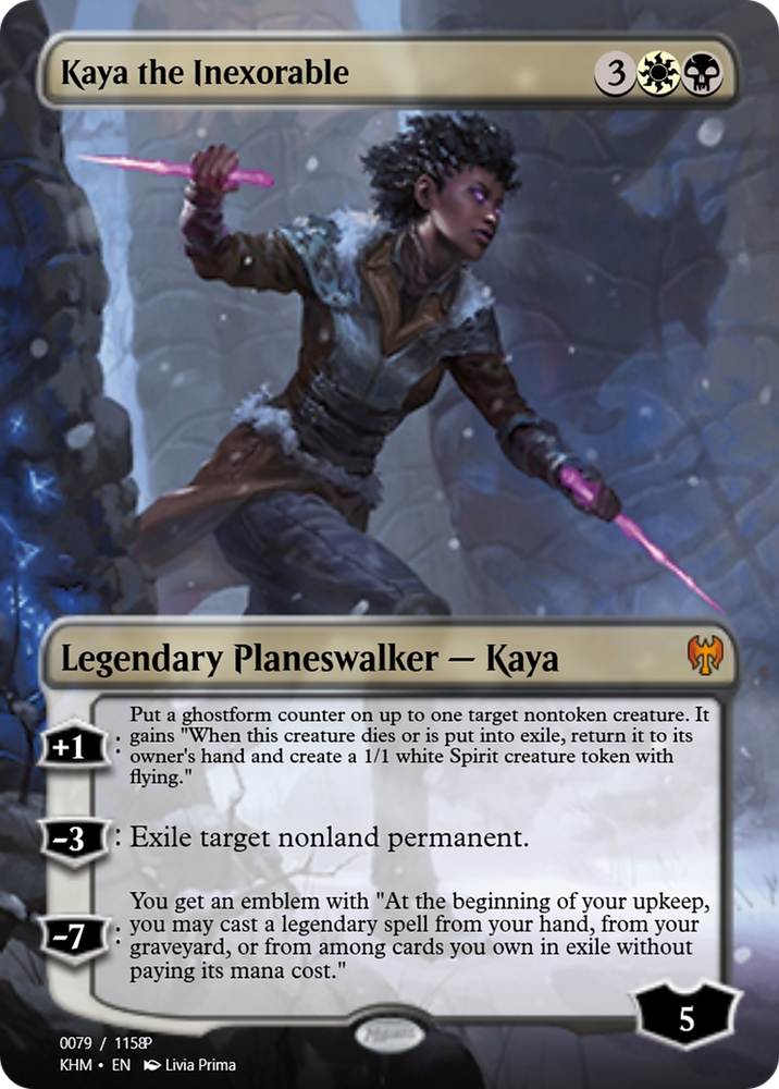 Kaya the Inexorable (PRM-88358) - Magic Online Promos Foil