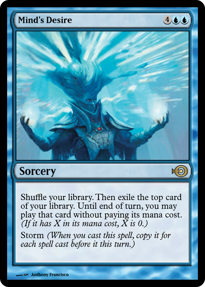 Mind's Desire (PRM-35070) - Magic Online Promos Foil