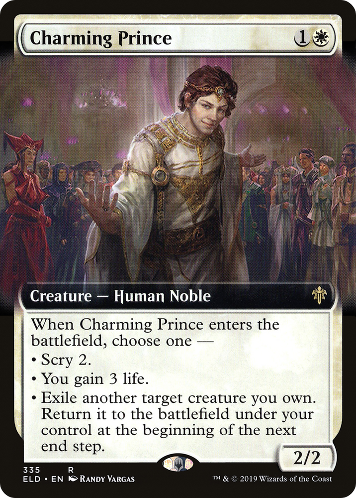 Charming Prince (Extended Art) (ELD-335) - Throne of Eldraine: (Extended Art) Foil