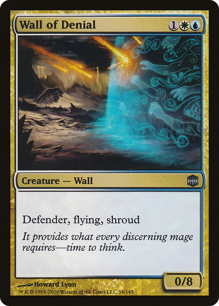 Wall of Denial (ARB-016) - Alara Reborn Foil