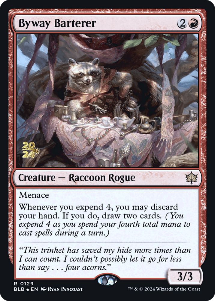 Byway Barterer (PRE-129) - Bloomburrow Promos Foil