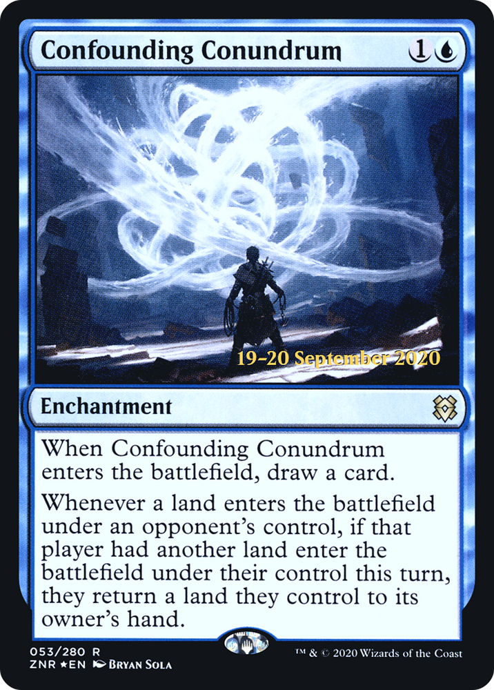 Confounding Conundrum (PRE-053) - Zendikar Rising Promos Foil