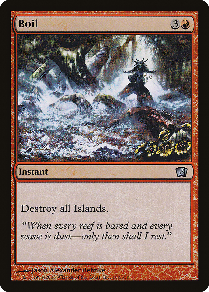 Boil (8ED-180★) - Eighth Edition Foil