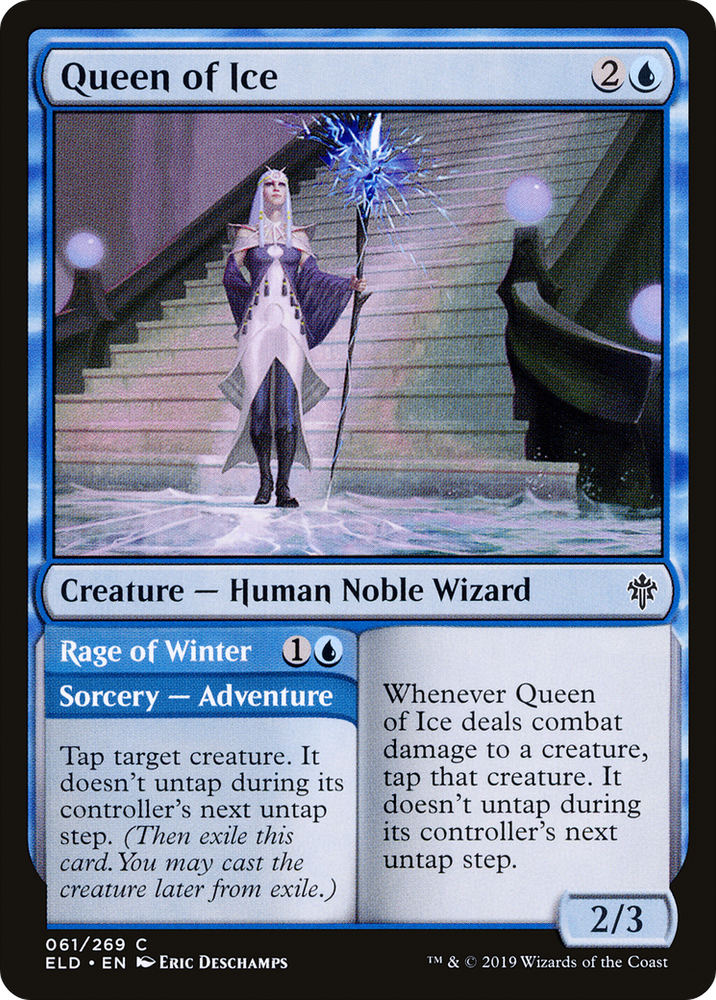 Queen of Ice (ELD-061) - Throne of Eldraine Foil