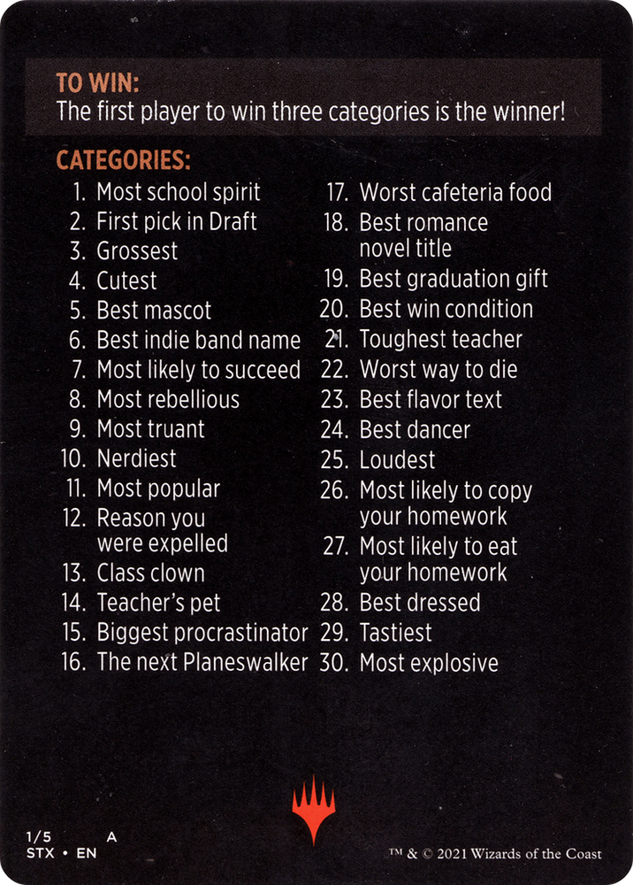 Strictly Better // Strictly Better (cont'd) (MSTX-001) - Strixhaven: School of Mages Minigames Foil