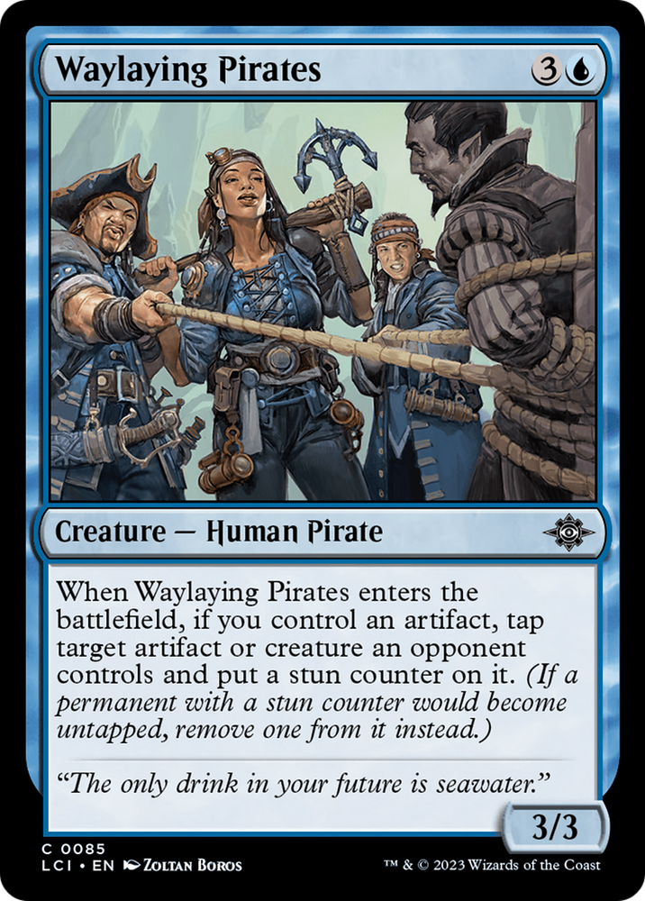 Waylaying Pirates (LCI-085) - The Lost Caverns of Ixalan Foil
