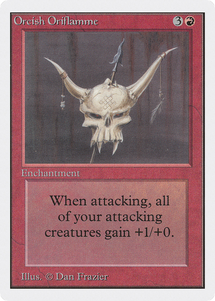 Orcish Oriflamme (2ED-) - Unlimited Edition
