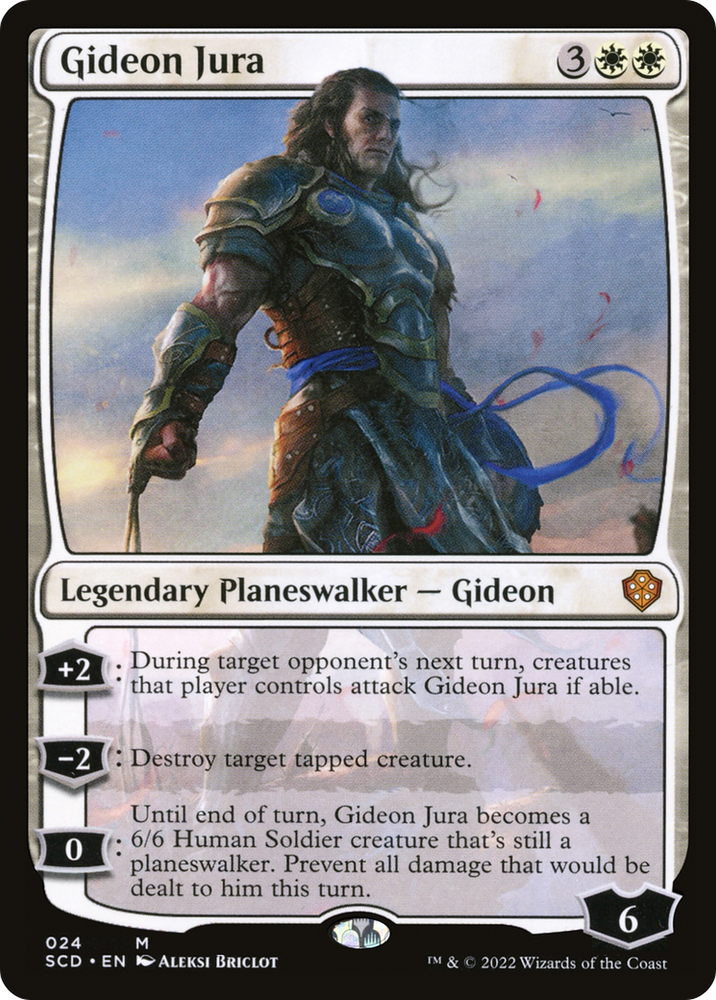 Gideon Jura (SCD-024) - Starter Commander Decks