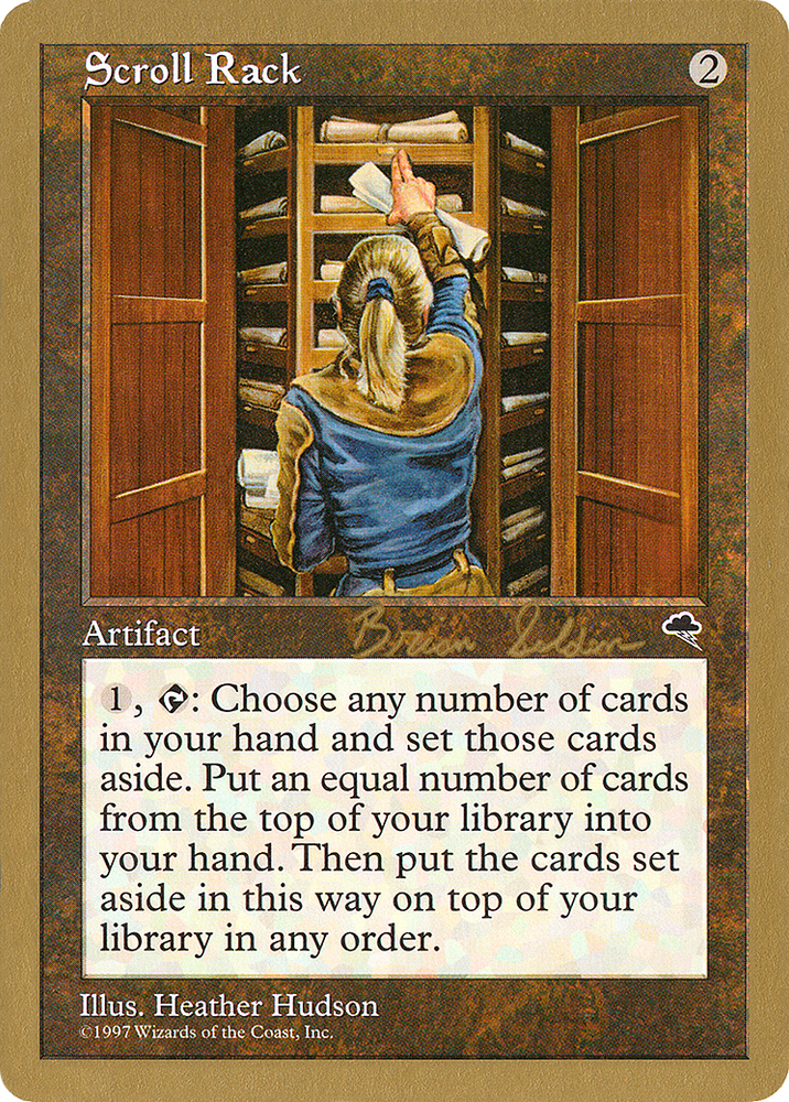 Scroll Rack - 1998 Brian Selden (TMP) (WCD-BS308) - World Championship Decks 1998