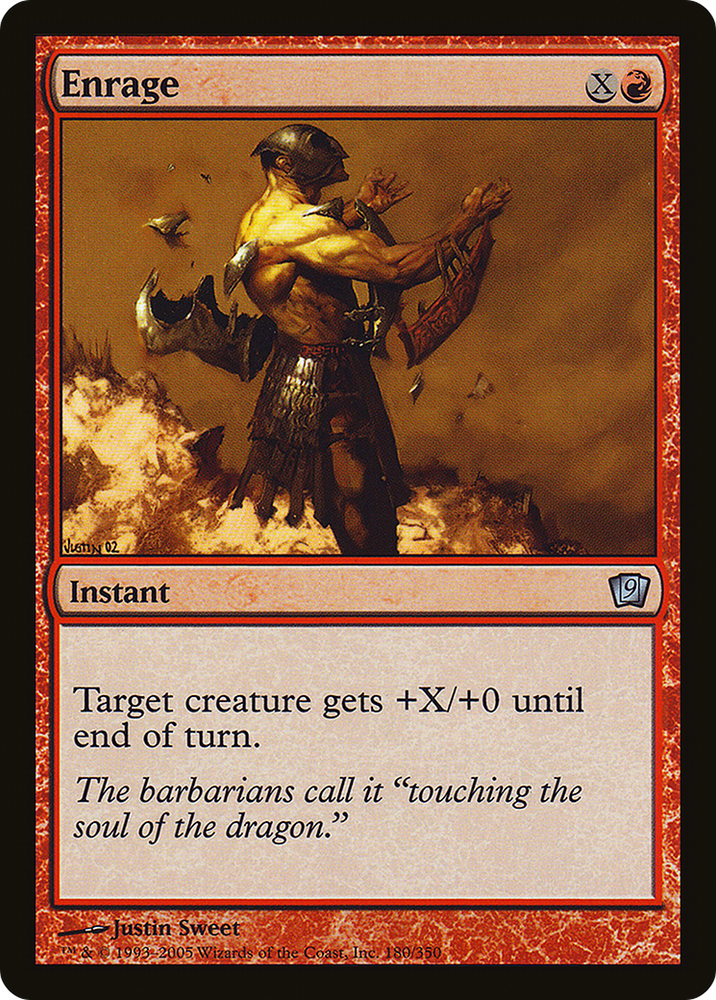Enrage (9ED-180★) - Ninth Edition Foil