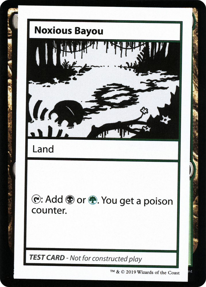Noxious Bayou (No PW Symbol) (CMB1-118) - Mystery Booster Playtest Cards 2021