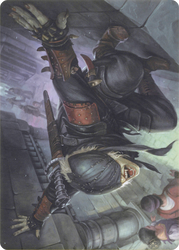 Throatseeker // Throatseeker (AMH1-020) - Modern Horizons Art Series (Borderless)