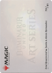 Ertai Resurrected // Ertai Resurrected (ADMU-070) - Dominaria United Art Series (Borderless) Foil